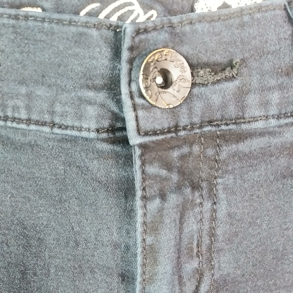 Glam 10R Extra Skinny Dusty Black Jeans - Picture 2 of 8